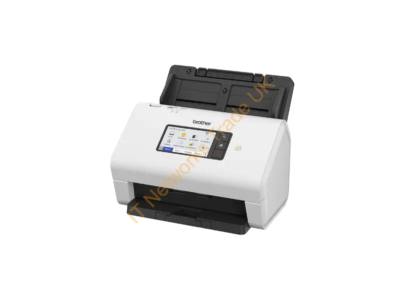 ADS4900WTF1 - Brother ADS-4900W ADF + Sheet-fed scanner 600 x 600 DPI A4 Black, White