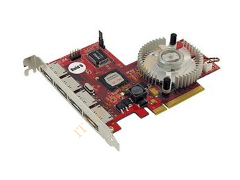 ADSA3GPX8-4E Dell Addonics 4-Port eSATA II RAID5/JBOD PCI-E 8x Controller Raid Controller