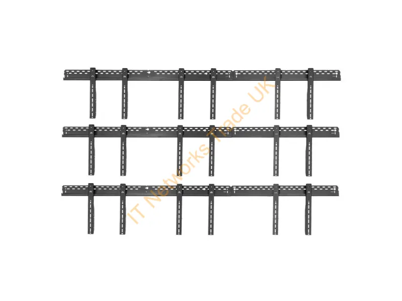 ADWS-3X3F-260-W - Atdec Adws-3X3F-260-W Tv Mount/Stand 49" Black
