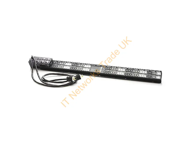 AF508A - HPE Single Input 3 Phase 16A Monitored PDU power distribution unit (PDU) 39 AC outlet(s) Black