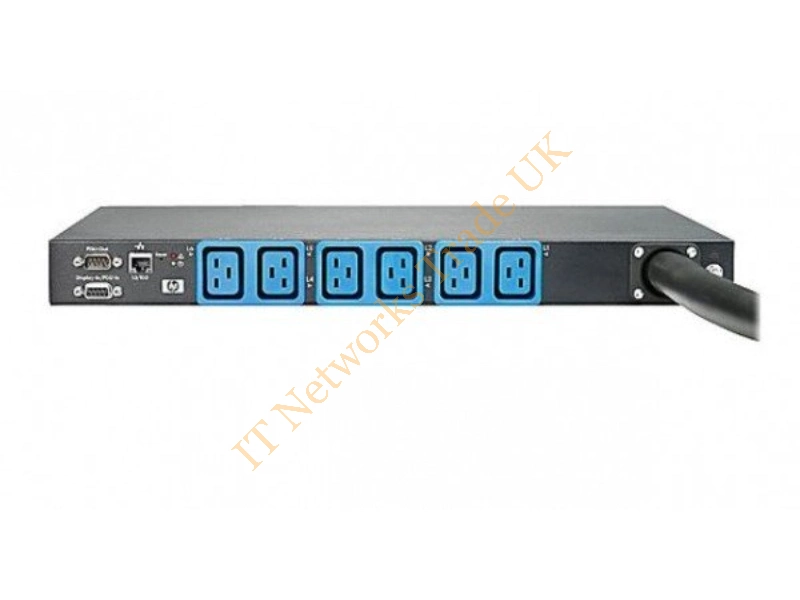 AF522A HP 208V 24A 3Phase 8.6kVA/L15-30P Intel -ligent Modular Power Distribution Unit