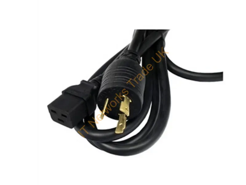 AF593AR - HPE AF593AR power cable Black 3.6 m C19 coupler NEMA L6-20P