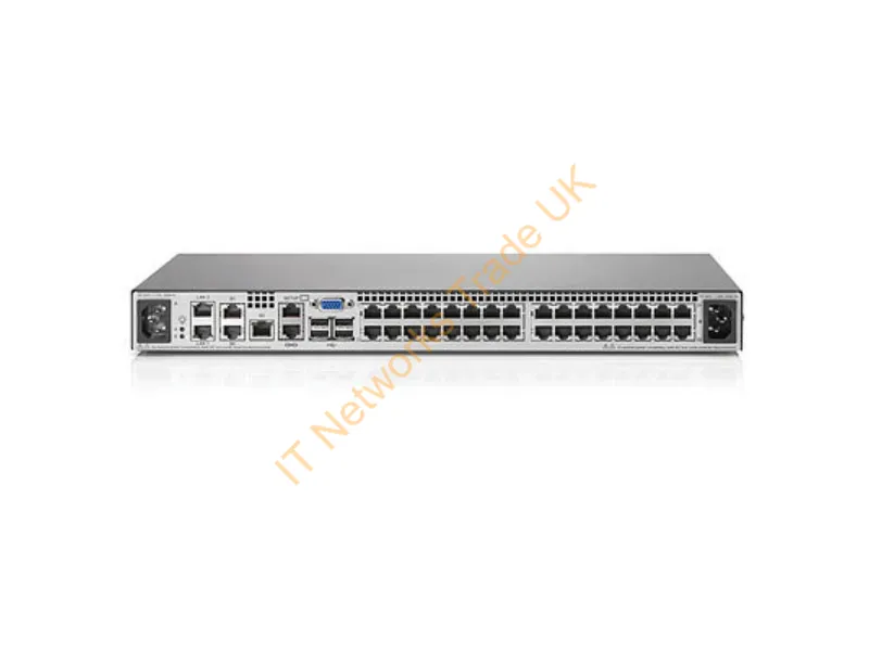 AF622A HP Ip Console G2 Switch with Virtual Media and Cac 4x1ex32 KVM Switch USB Cascadable
