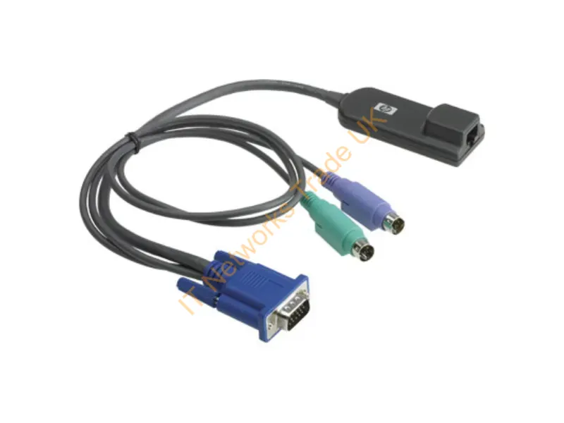 AF629A#0D1 - HP KVM Console USB 2.0 Virtual Media CAC Interface Adapter KVM cable