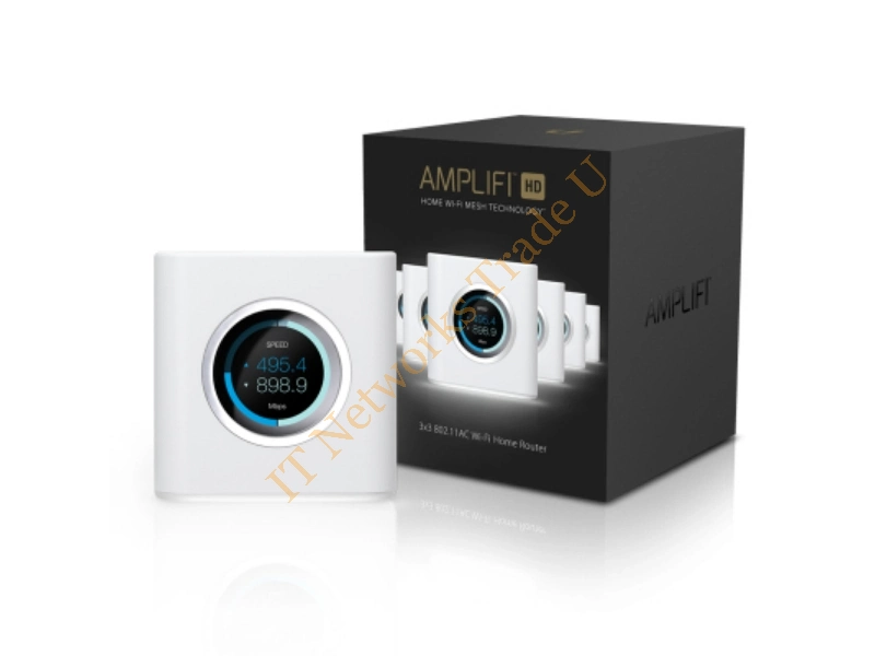 AFI-R - Ubiquiti Networks AmpliFI HD Mesh Router Dual-band (2.4 GHz / 5 GHz) Gigabit Ethernet White network wireless router