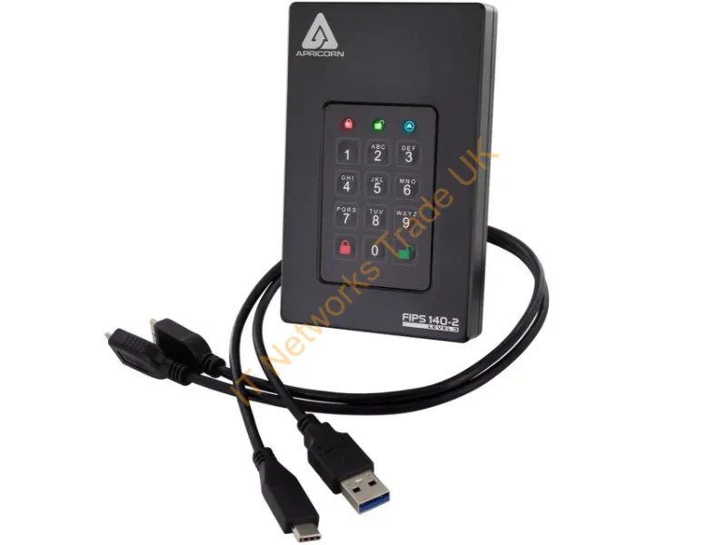 AFL3-2TB - Apricorn Aegis Fortress L3 2 Tb Black