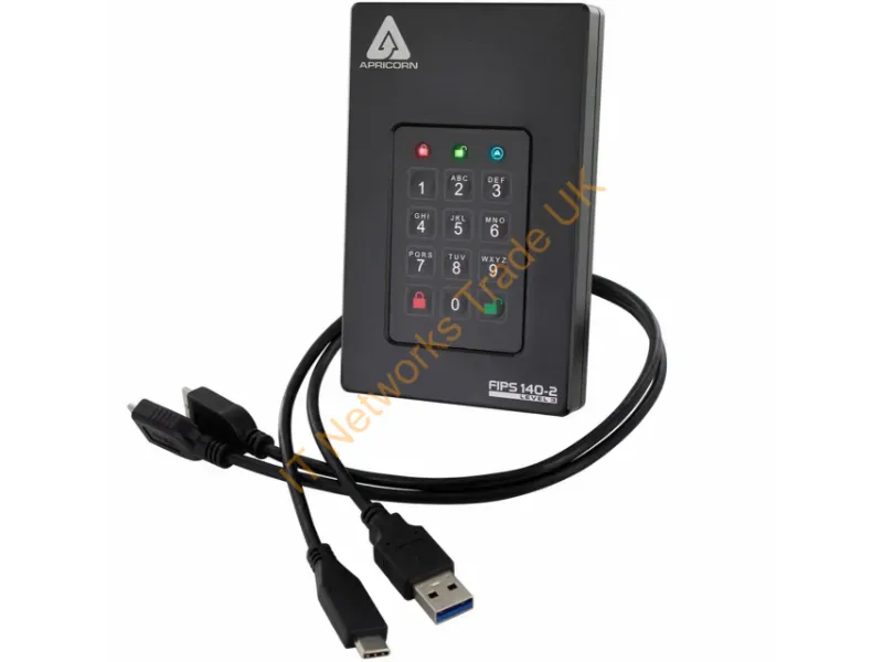 AFL3-S500 - Apricorn Afl3-S500 External Solid State Drive 512 Gb Black