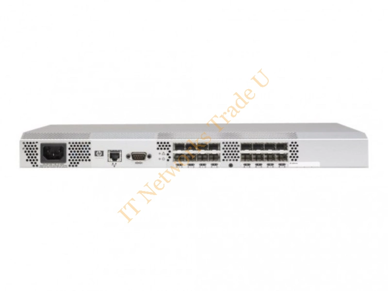 AG038A HP 4/16Q Fibre Channel Switch for StorageWorks 9000 Virtual Library System Network Switch