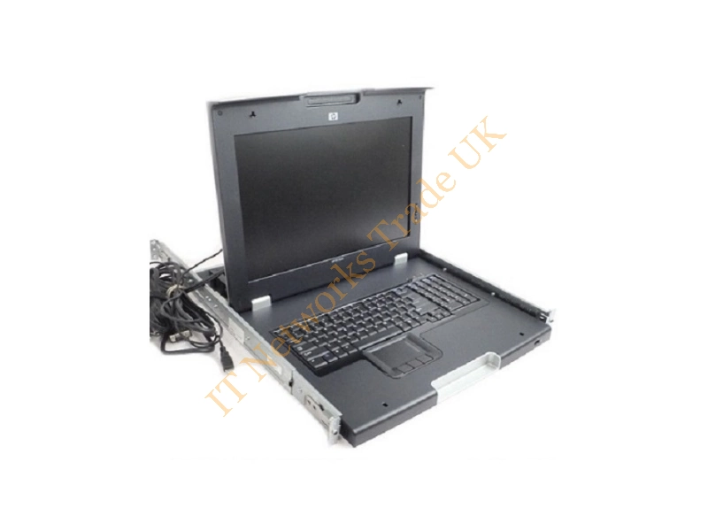 AG066A HP TFT7600 Rackmount Keyboard 17-inch Monitor KVM LCD And Keyboard Combo