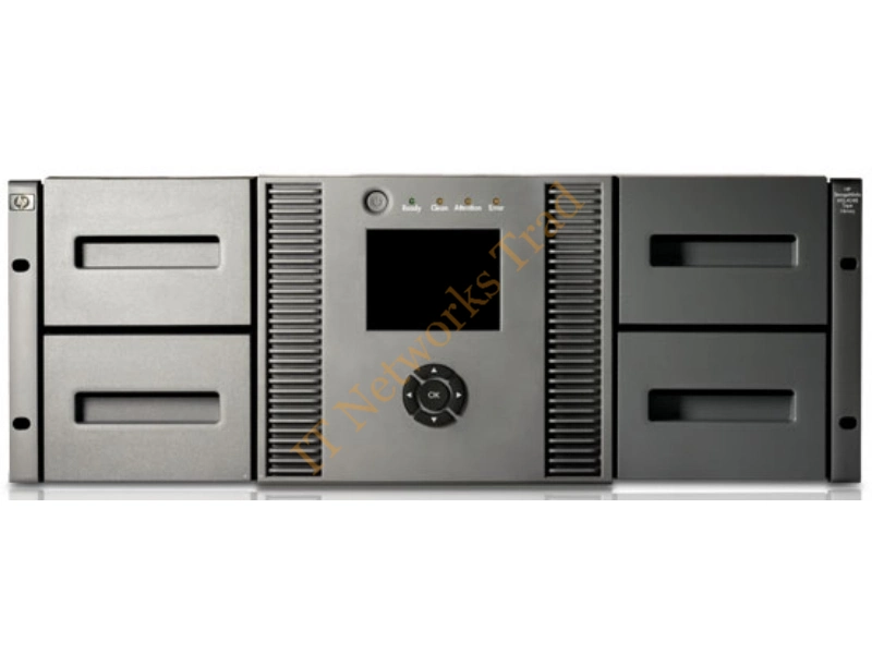 AG324A HP StorageWorks MSL4048 Ultrium 960 Tape Library 19.2TB/38.4TB Slots 48 LTO Ultrium (400GB/800GB) x 1 Ultrium 3 max Drives 2 Rack-mountable 4U Tape Drive Storage