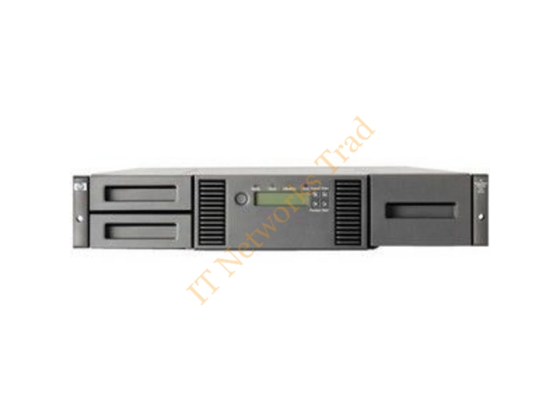 AG326B HP StorageWorks MSL2024 1 x Drive/24 x Slot 9.6TB (Native) / 19.2TB (Compressed) Fibre Channel Tape Library Tape Drive Storage