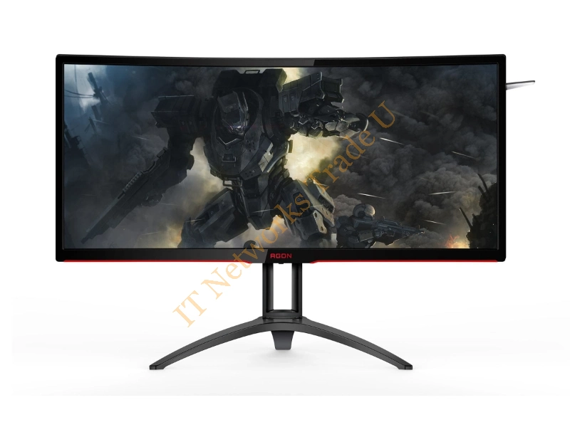 AG352UCG6 - AOC Gaming AG352UCG6 35" Ultra-Wide Quad HD LED Matt Curved Black, Red computer monitor