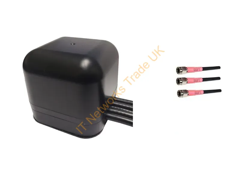 AG43-MB-3W - Ag Antenna Group Ag43 3-Lead 3Xwifi-Mb Network Antenna Omni-Directional Antenna Sma 26 Dbi