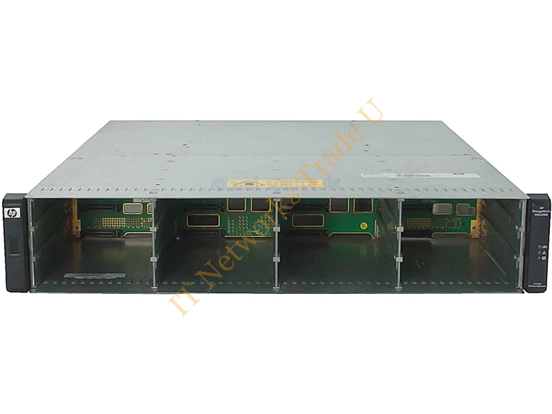 AG638-63001 HP StorageWorks M6412 Dual-Port 12-Bay Fibre Channel 4Gb/s Bus Drive Enclosure Network Storage System