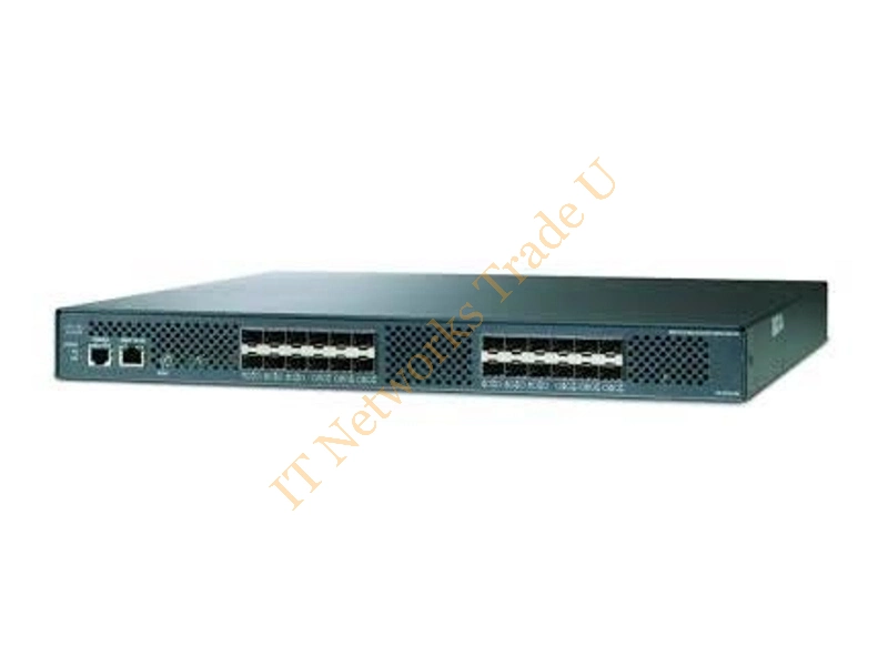 AG647A HP MDS 9124 16 Ports 4Gb Fibre Channel 1U Rackmountable Fabric Network Switch
