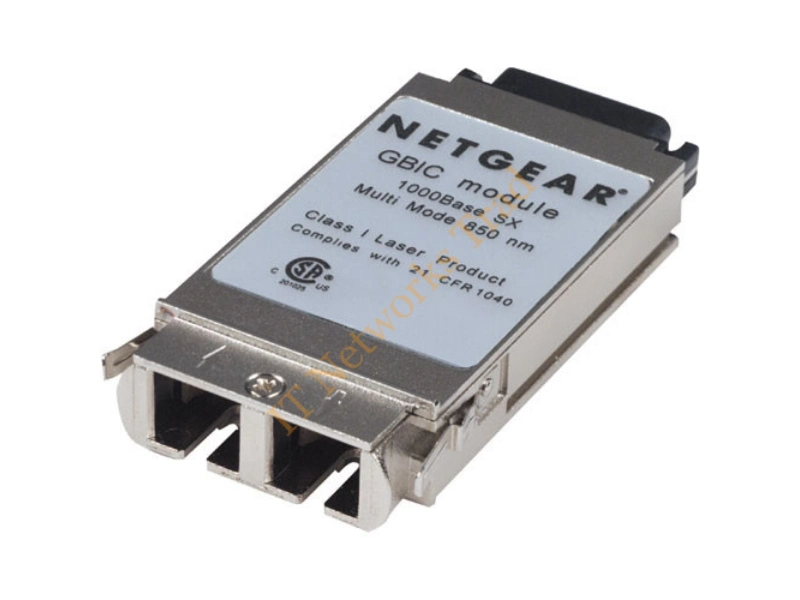 AGM721F Netgear 1Gbps 1000Base-SX Multi-mode Fiber 550m 850nm SC Connector GBIC Transceiver Module