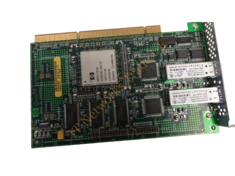 AH094AX HP Dual Port 4Gb/s PCI-X Fibre Channel Host Bus Adapter Fiber Channel Controller
