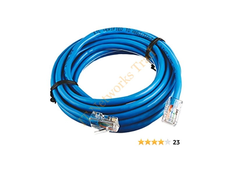 AH122AA HP Belkin Cat5e Patch Cable RJ-45 Male RJ-45 Male 14ft Blue Network Ethernet Cable