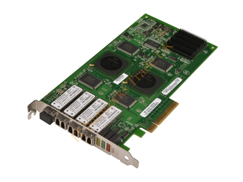 AH811-60001 HP StorageWorks 4-Port Fibre Channel 4Gb/s PCI-Express Host Bus Adapter with Standard Bracket Card Only Fiber Channel Controller