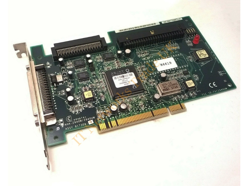 AHA2940UW Adaptec PCI Ultra Wide SCSI Controller Card RAID Controller