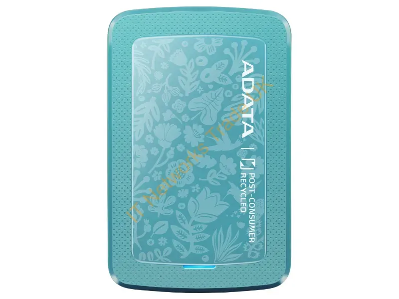 AHC300E-1TU31-CGN - Adata Hc300 Eco External Hard Drive 1 Tb 3.2 Gen 1 (3.1 Gen 1) Green
