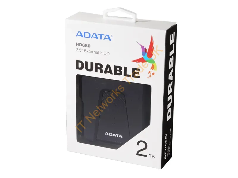 AHD680-2TU31-CBK - Adata Hd680 External Hard Drive 2 Tb Black