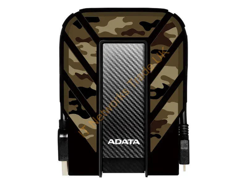AHD710MP-1TU31-CCF - Adata Hd710M Pro External Hard Drive 1 Tb Usb Type-A / Micro-Usb B 3.2 Gen 1 (3.1 Gen 1) Camouflage