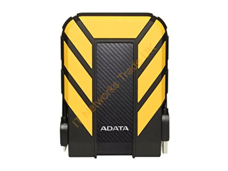 AHD710P-1TU31-CYL - Adata Hd710 Pro External Hard Drive 1 Tb 2.5" Micro-Usb B 3.2 Gen 1 (3.1 Gen 1) Black, Yellow