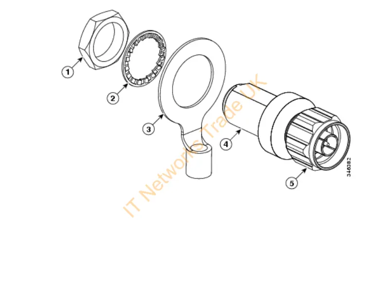 AIR-ACC245LA-N= - Cisco Aironet Lightning Arrestor Lightning Protection