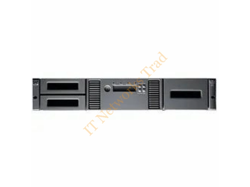 AJ033A HP StorageWorks MSL2024 1 LTO-4 Ultrium 1840 SCSI LVD Single Ended Tape Library Tape Drive Storage