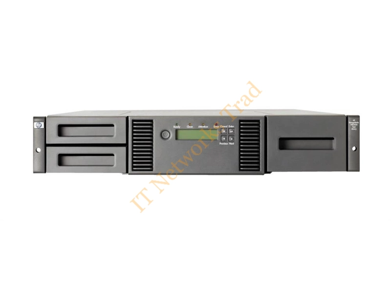 AJ034A HP StorageWorks MSL2024 800GB (Native) / 1.6TB (Compressed) Ultrium 1840 Rack-Mountable 2U LTO Ultrium 4 Tape Library Tape Drive Storage
