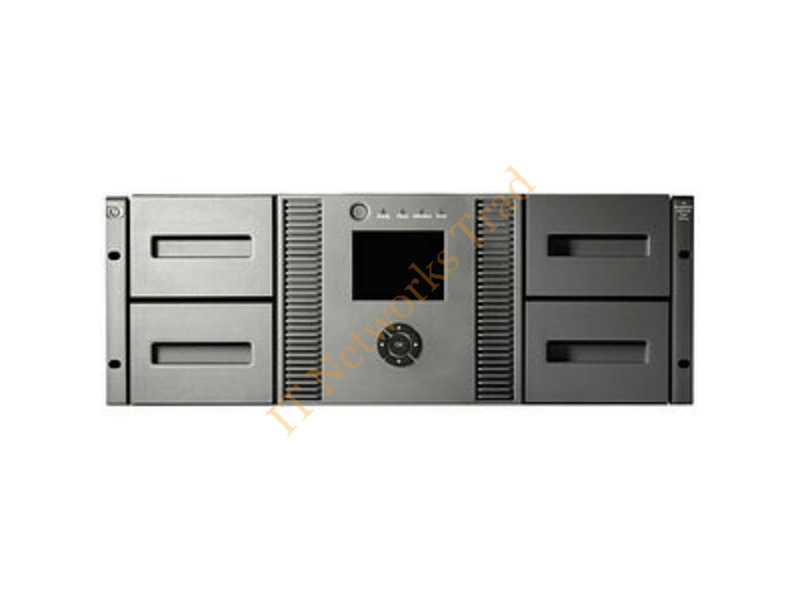 AJ035A HP StorageWorks MSL4048 LTO Ultrium 1840 Tape Library 1 x Drive/48 x Slot 38.4TB (Native) / 76.8TB (Compressed) SCSI USB Tape Drive Storage