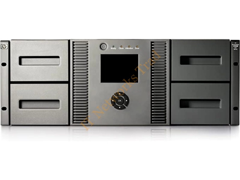 AJ038A HP StorageWorks MSL4048 2 x Drive/48 x Slot 38.4TB (Native) / 76.8TB (Compressed) Fibre Channel Tape Library Tape Drive Storage