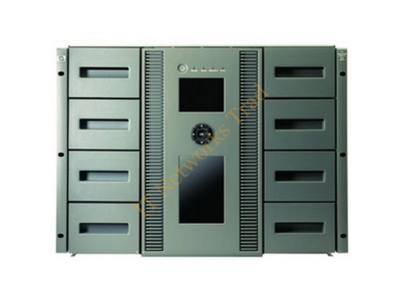 AJ039A HP StorageWorks MSL8096 LTO Ultrium 1840 Tape Library 2 x Drive/96 x Slot 76.8TB (Native) / 153.6TB (Compressed) SCSI USB Tape Drive Storage