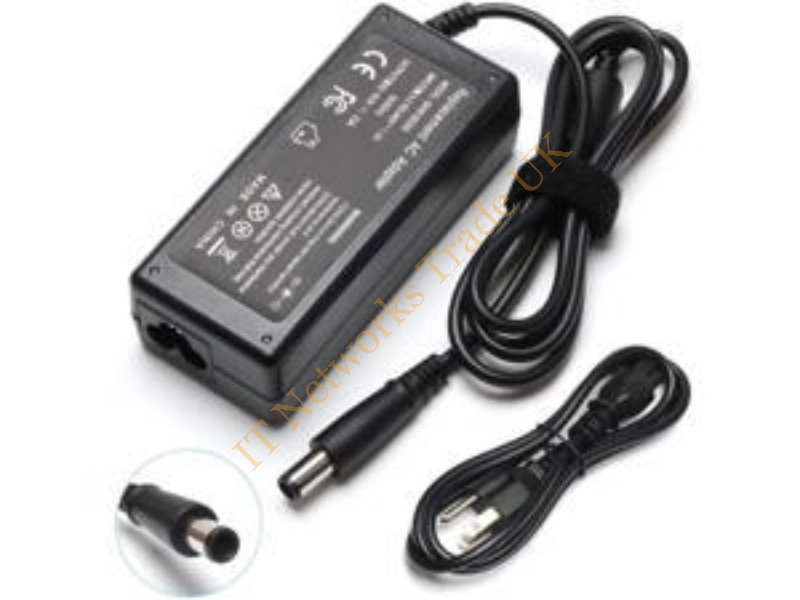 AJ652AA HP Smart Auto/Airline/AC Power Adapter For Notebook 90W 15V DC to 18.5V DC