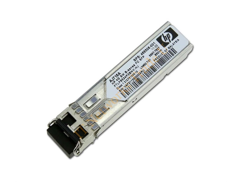 AJ715AB HP B-Series 4Gbps Multi-mode Fiber Short Wave Fibre Channel 550m 850nm Duplex LC Connector SFP Transceiver Module