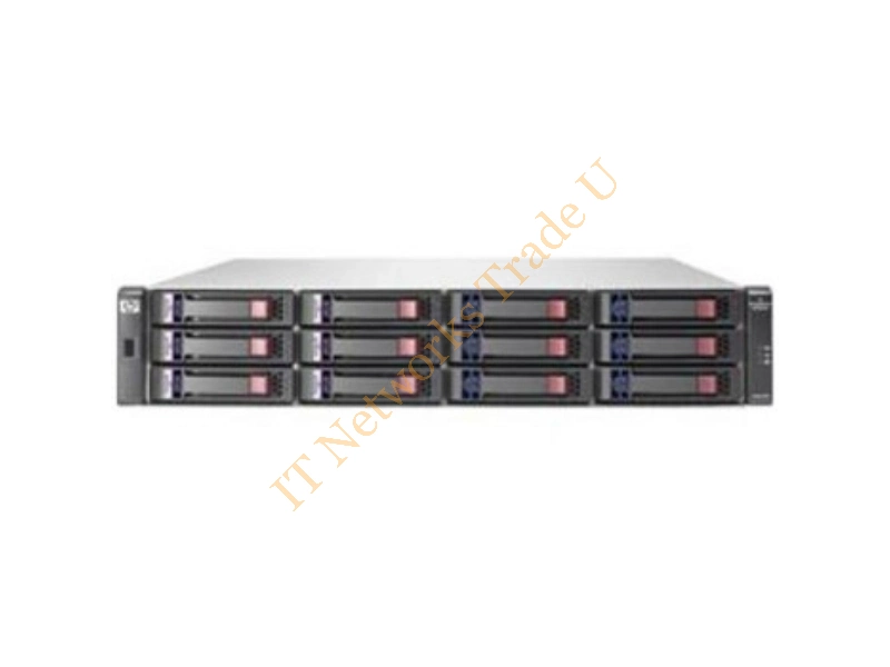 AJ752A HP StorageWorks Modular Smart Array 2012sa Single Controller SAS/SATA 12-Bay 3.5-inch Hard Drive Array 2U Rack-Mountable Network Storage System