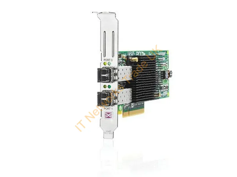 AJ763B HP StorageWorks 82E 8GB PCI-Express Dual-Port Fibre Channel (Short Wave) Host Bus Adapter Fiber Channel Controller
