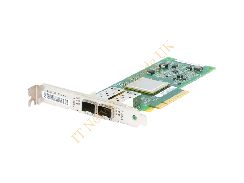 AJ764-63001 HP StorageWorks 82Q Dual Port Fibre Channel 8Gb/s PCI-Express Host Bus Adapter Fiber Channel Controller