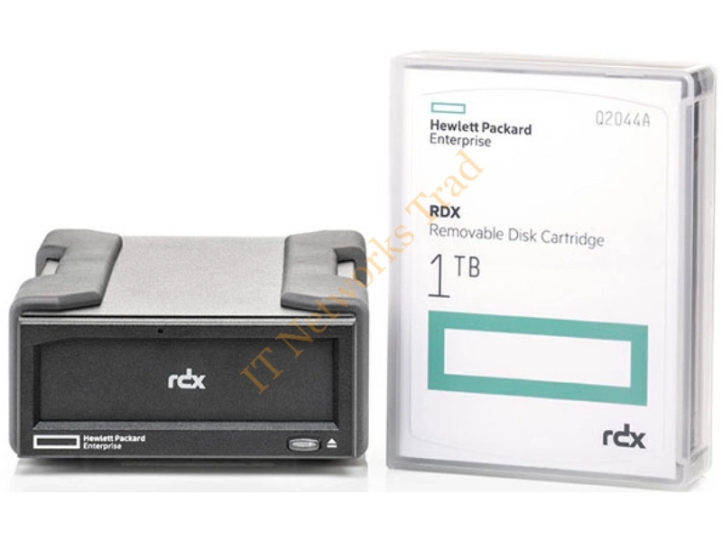 AJ766SB HP RDX 160GB Removable Disk Backup System External 5.25-inch Hi-Speed USB Tape Media Cartridge