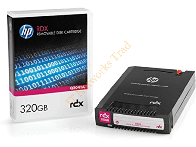 AJ768SB HP 320 GB RDX Technology Hard Drive Cartridge USB 2.0 Tape Media Cartridge