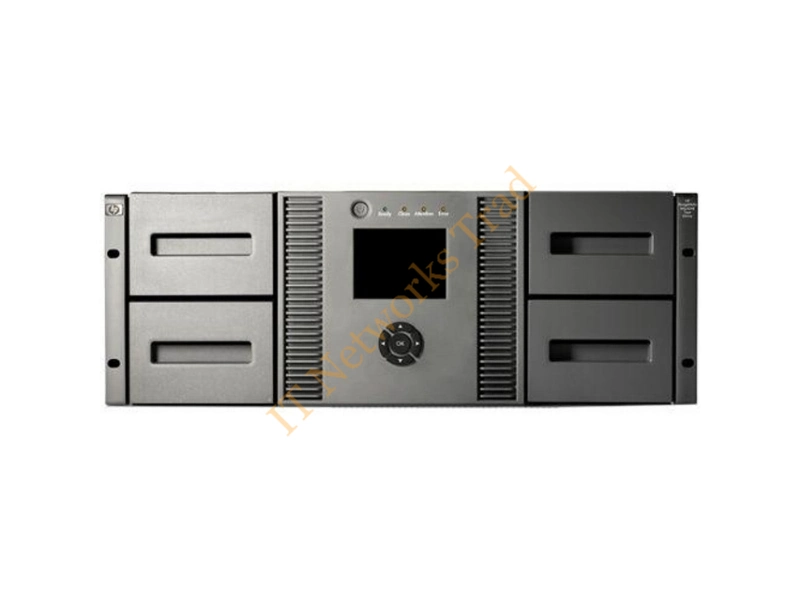 AJ818A HP StorageWorks MSL4048 Tape Library 2 x Drive/48 x Slot 38.4TB (Native) / 76.8TB (Compressed) SCSI Network USB Tape Drive Storage
