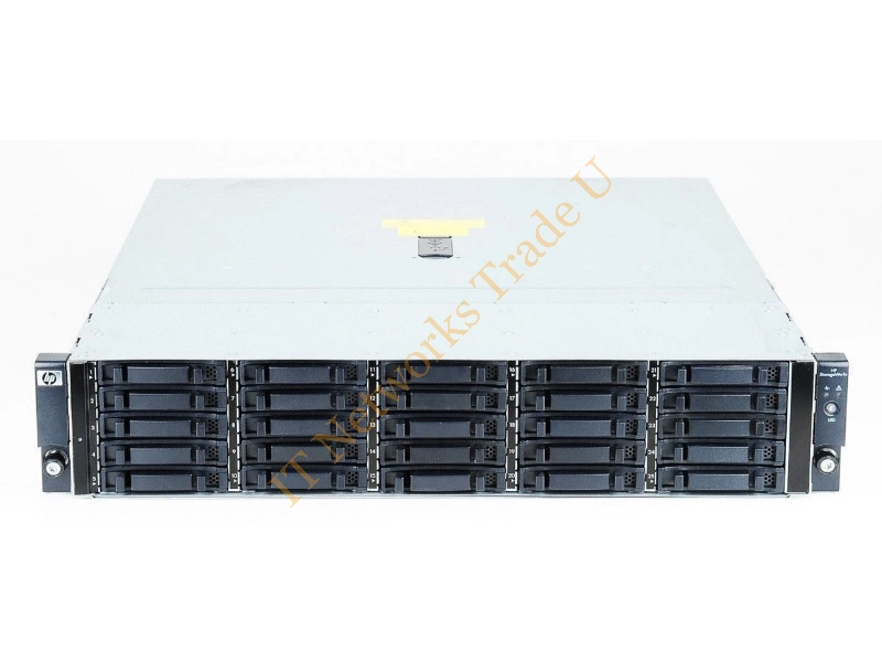 AJ941A HP StorageWorks D2700 Hard Drive Enclosure Storage Enclosure 25 x 2.5-inch Front Accessible SAS SAS Rack-mountable Network Storage System