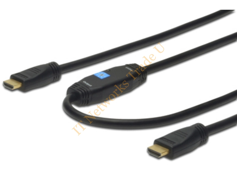 Digitus AK-330118-300-S 30m HDMI Type A (Standard) HDMI Type A (Standard) Black HDMI cable Video Cable