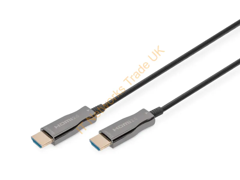 AK-330125-300-S - Digitus HDMI AOC Hybrid Fiber Optic Cable, UHD 4K, 30 m