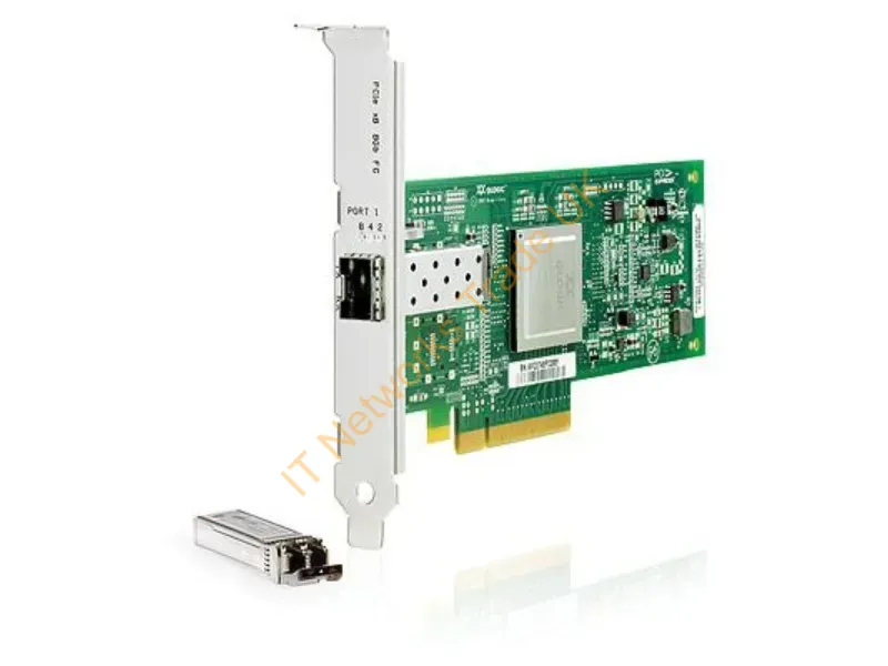 AK344A HP StorageWorks 81Q 1-Port 8GB/s Fibre Channel PCI-Express Host Bus Adapter Fiber Channel Controller