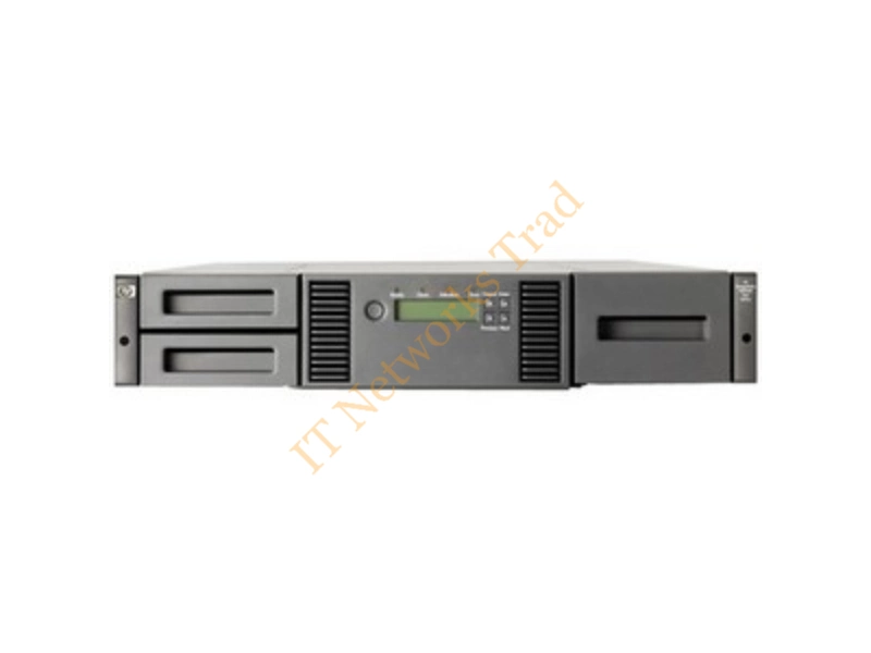 AK378A HP StorageWorks MSL2024 Tape Library 1 x Drive/24 x Slot 19.2TB (Native) / 38.4TB (Compressed) Serial Attached SCSI Tape Drive Storage