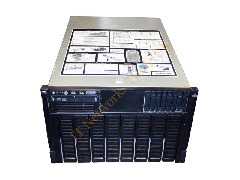 AM431A HP ProLiant DL785 G5- 4x AMD Opteron Quad Core 8387/2.8GHz L3 Cache 24MB 32GB Ram Combo 2x Gigabit Ethernet 3x Power Supply 7u Rack Server Server System