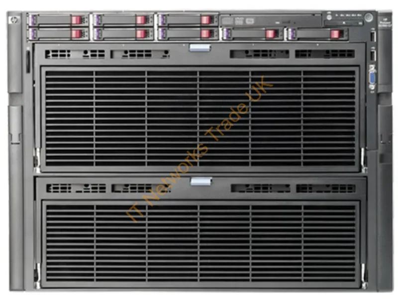 AM447A HP ProLiant DL980 G7- 4x Intel -Xeon 10-Core E7-4870/2.4GHz 256GB DDR3 Ram DVD-RW Smart Array P410i with 512MB Fbwc 4x Gigabit Ethernet 8x 1200w Ps Rack 8u-8way Server Server System