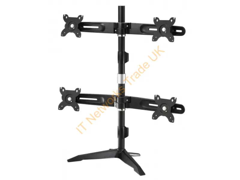 AMR4SU - Amer Networks Quad Monitor Mount Max 24In Vesa